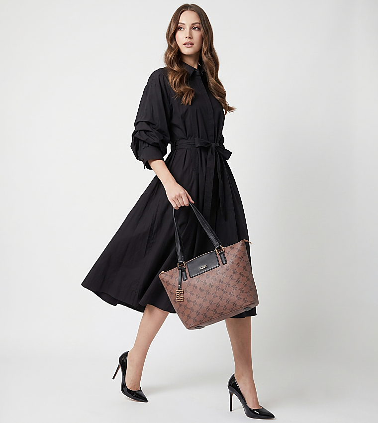 BCBG  Tote Bags - Brown Tote Bags