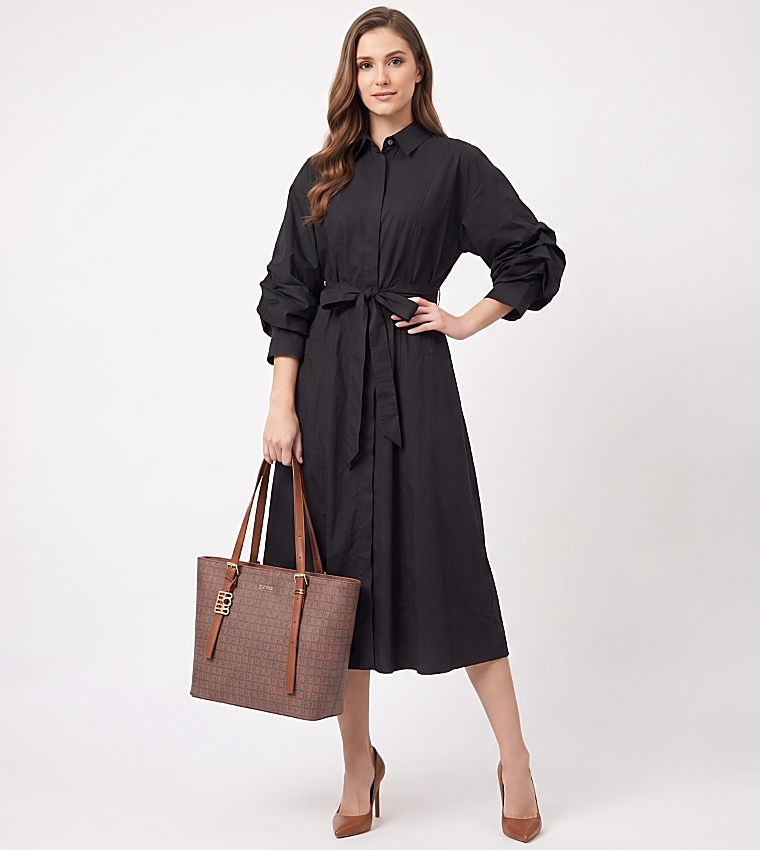 BCBG  Tote Bags - Brown Tote Bags