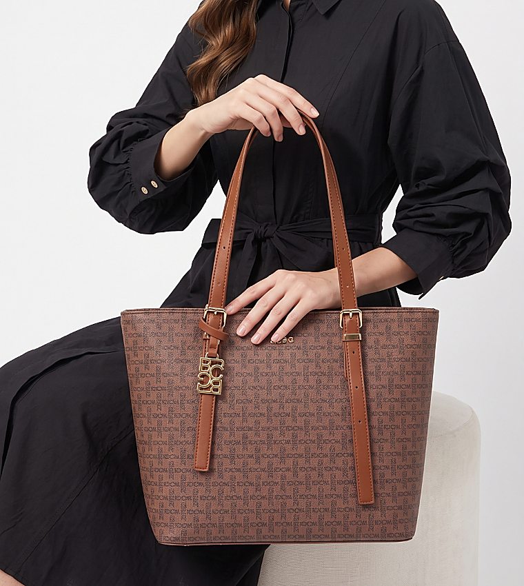 BCBG  Tote Bags - Brown Tote Bags
