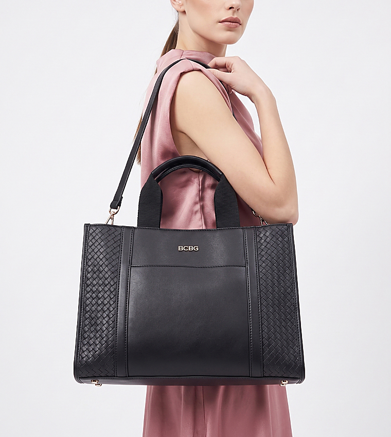 BCBG  Tote Bags - BLACK Tote Bags