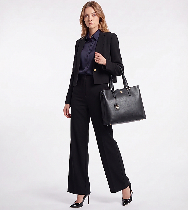 BCBG  Tote Bags - BLACK Tote Bags