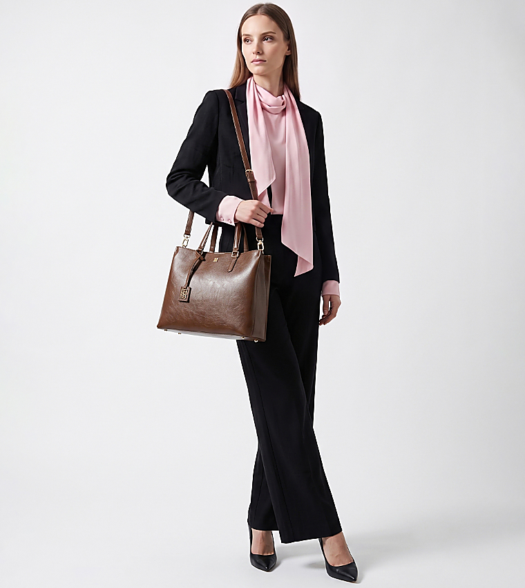BCBG  Tote Bags - Brown Tote Bags