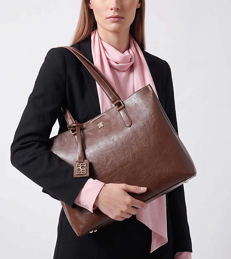 BCBG  Tote Bags - Brown Tote Bags