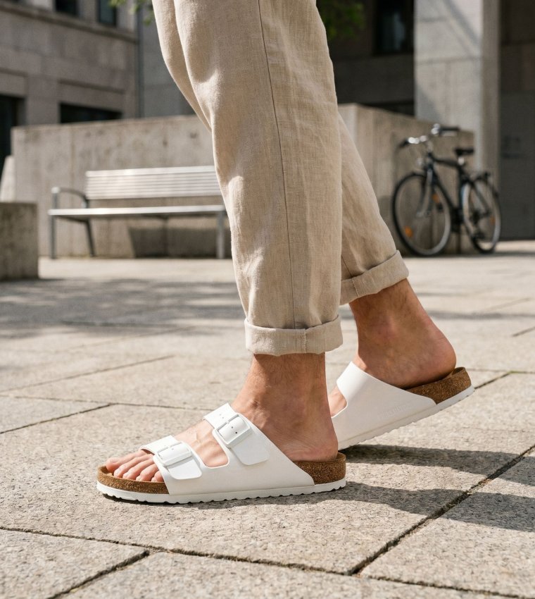 Arizona Natural Leather White
