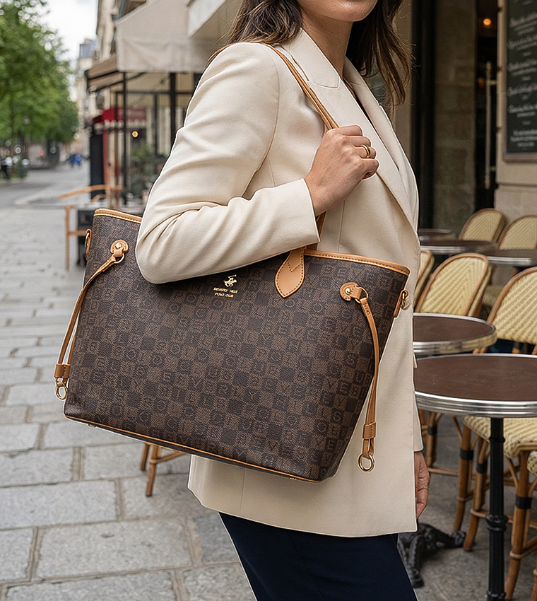 حقيبة توت بسحاب 