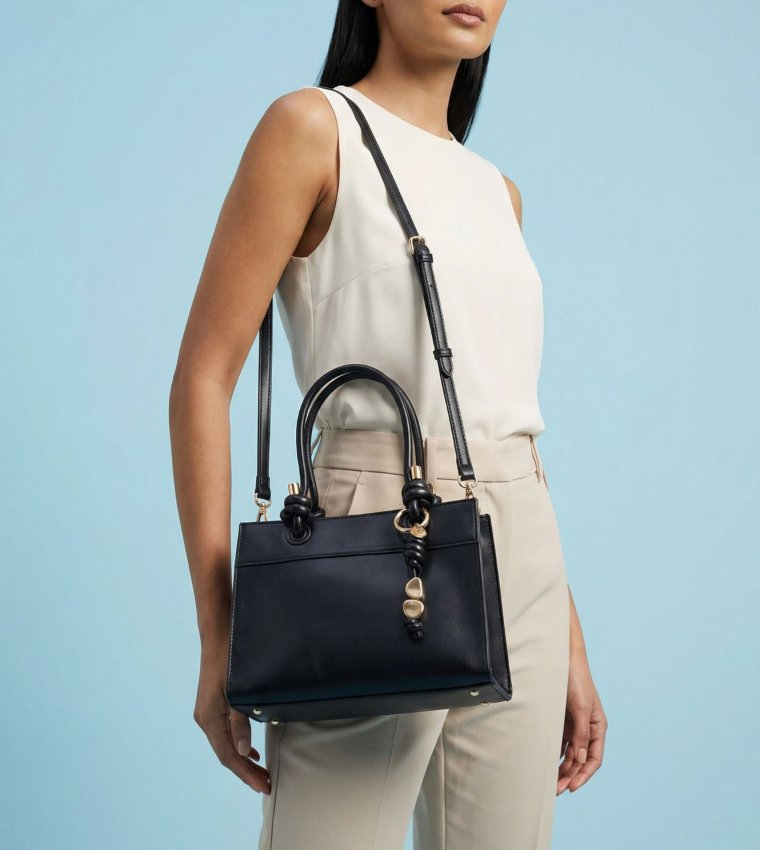 CALIESTA Textured Tote Bag