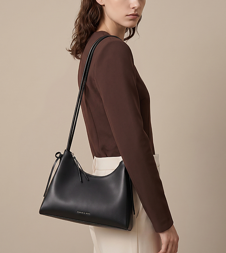 HAZEL Bow Detail Shoulder Bag