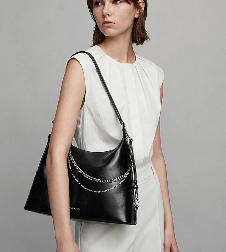 ATWOOD Chain Convertible Hobo Bag