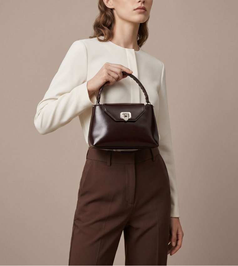ARWEN Braided-Strap Shoulder Bag