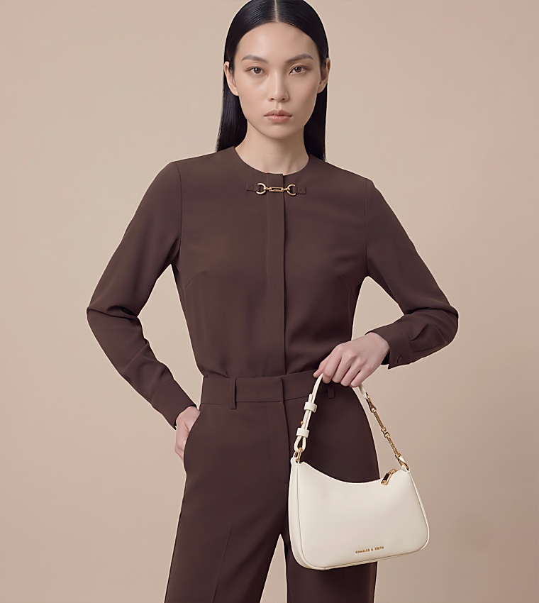 AGATHA Chain-Strap Shoulder Bag