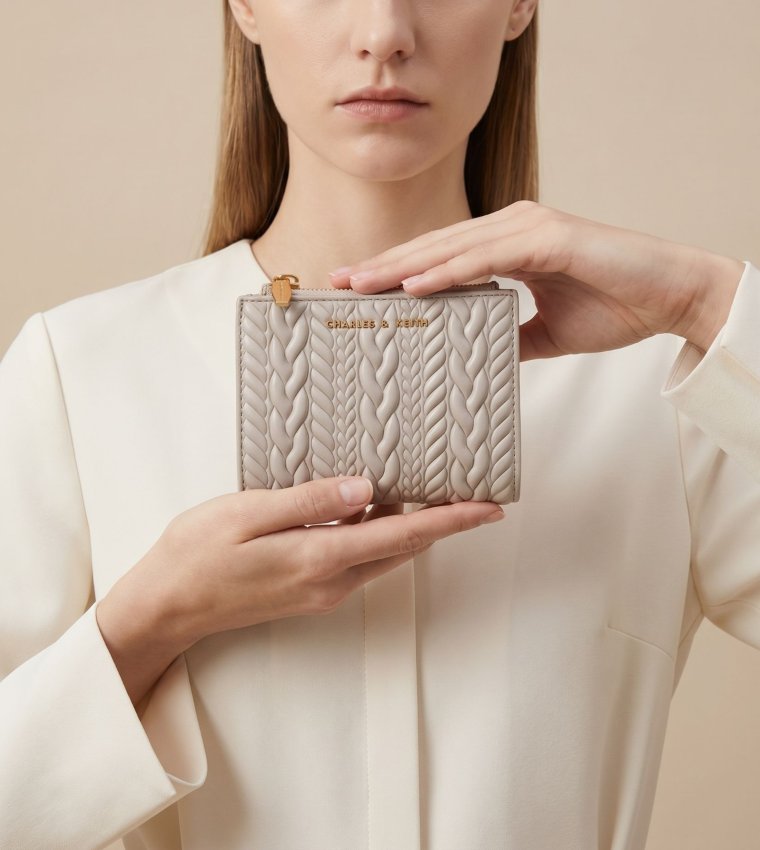 Charles & Keith  Wallets - Beige Wallets