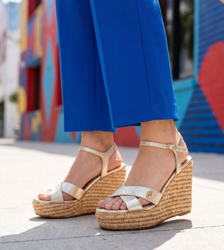 Steve Madden  Wedges - Gold Wedges