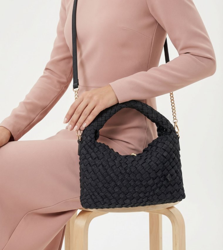 DINKYDELIBERATE Basket Weave Mini Bag