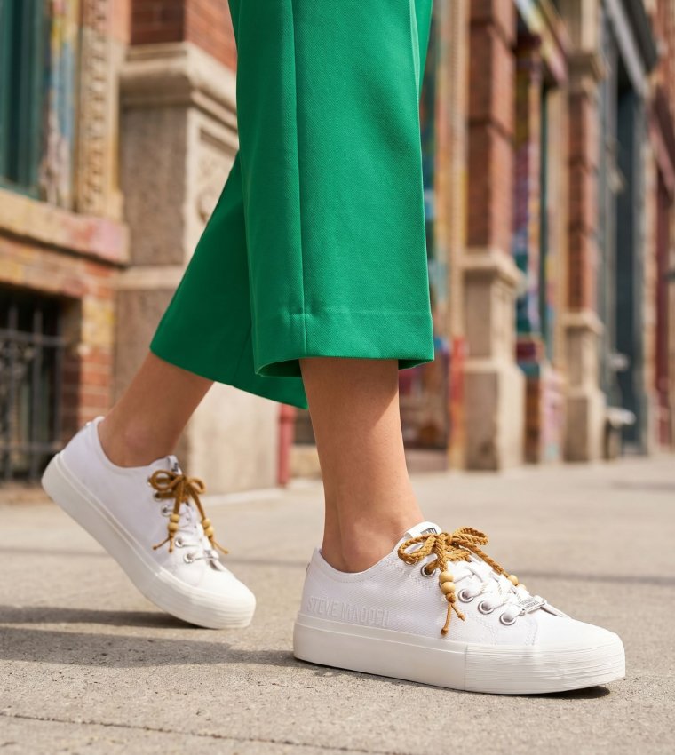 Steve Madden  Low Top - White Low Top