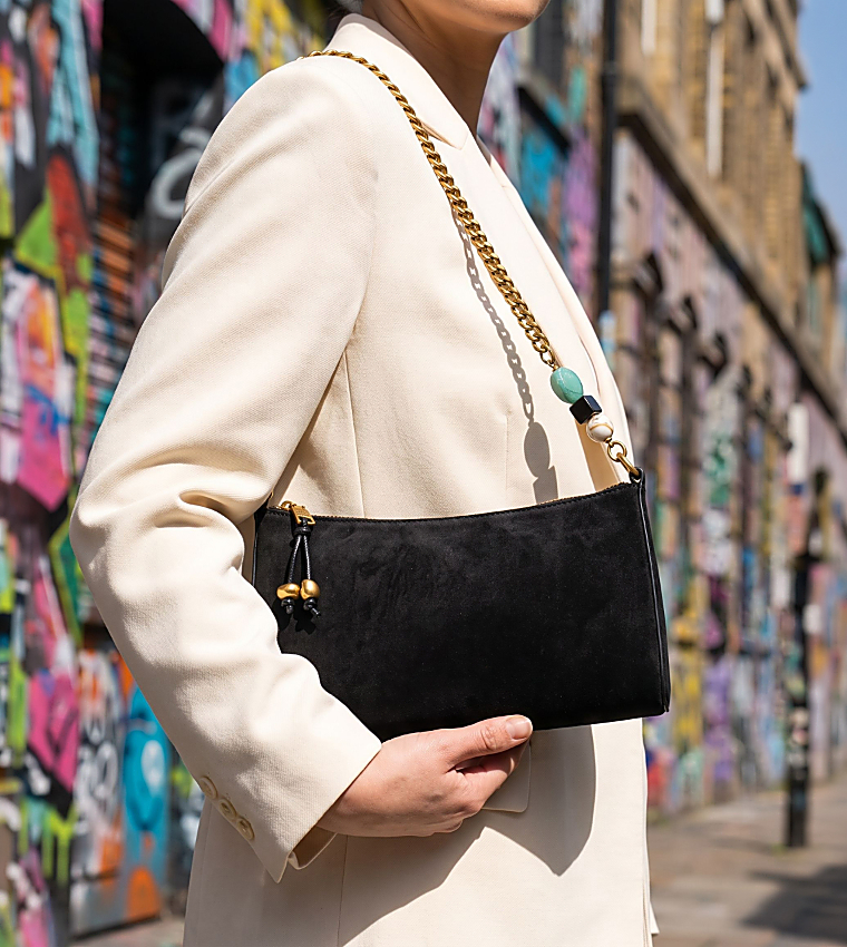 BSAYLER 3 Solid Zip Shoulder Bag