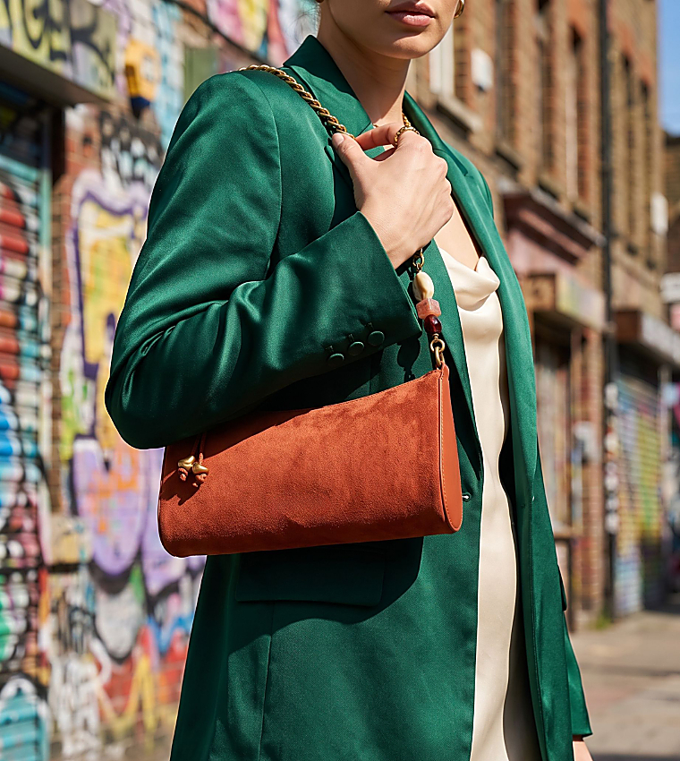 BSAYLER 3 Solid Zip Shoulder Bag