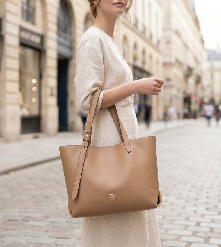 Textured Tote Bag