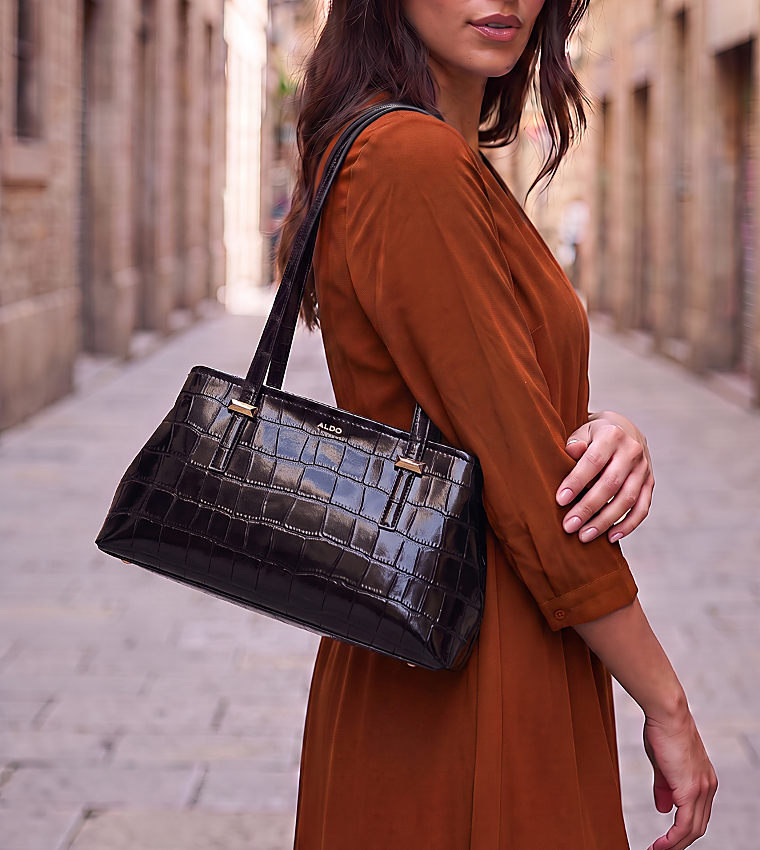 OPHERA Textured Shoulder Bag