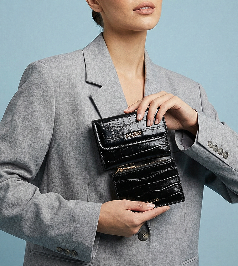 Aldo  Card Holders - BLACK Card Holders