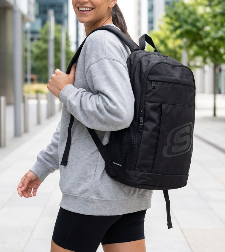 CENTRAL Logo Printed Backpack