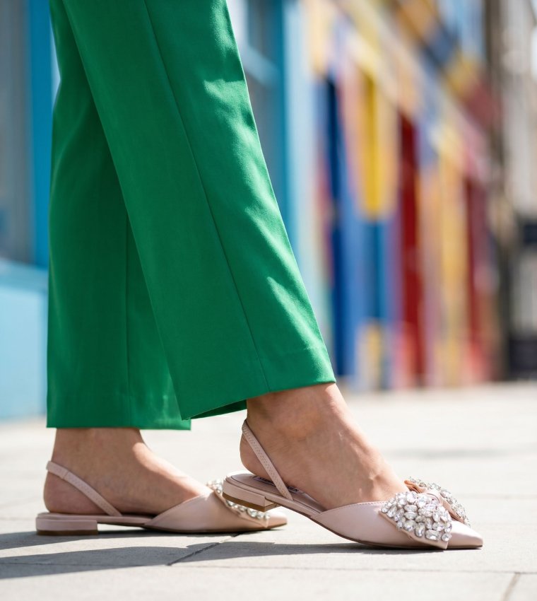 SLOANE ST Embellished Flat Shoes