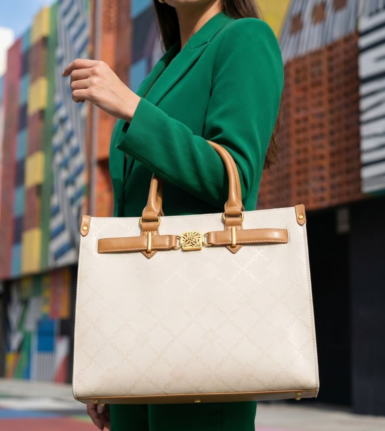 Steve Madden  Tote Bags - Beige Tote Bags