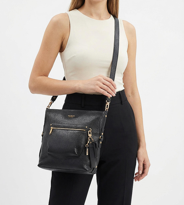 MARSHA Textured Girlfriend Satchel Bag