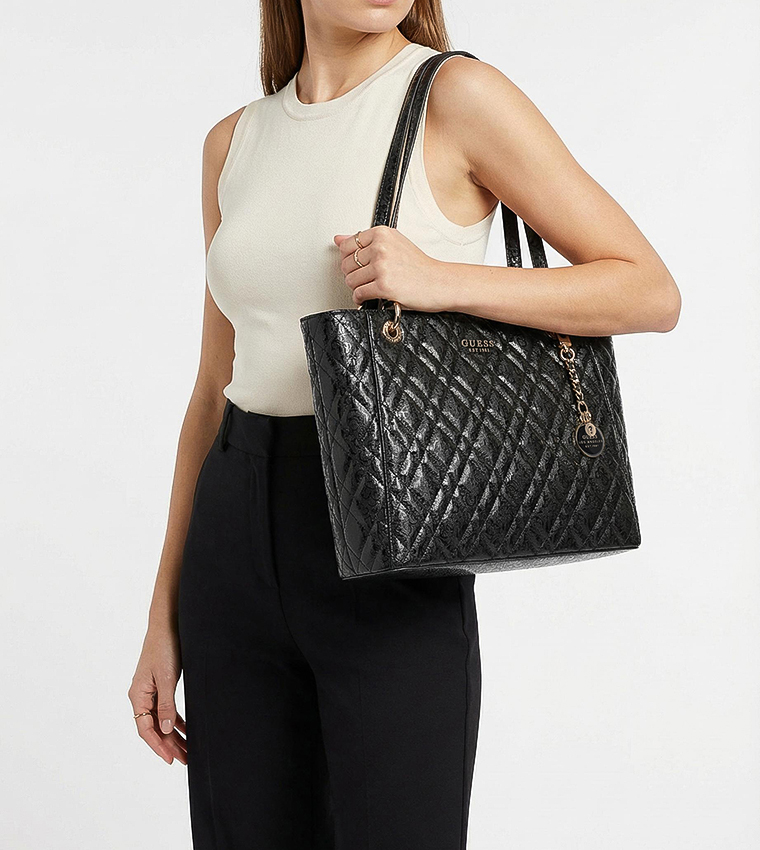 ISEMAY NOEL Quilted Tote Bag