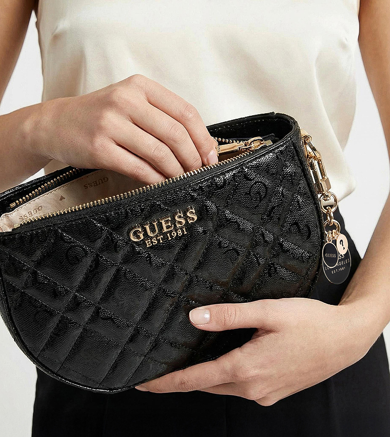 ISEMAY Quilted Crossbody Bag