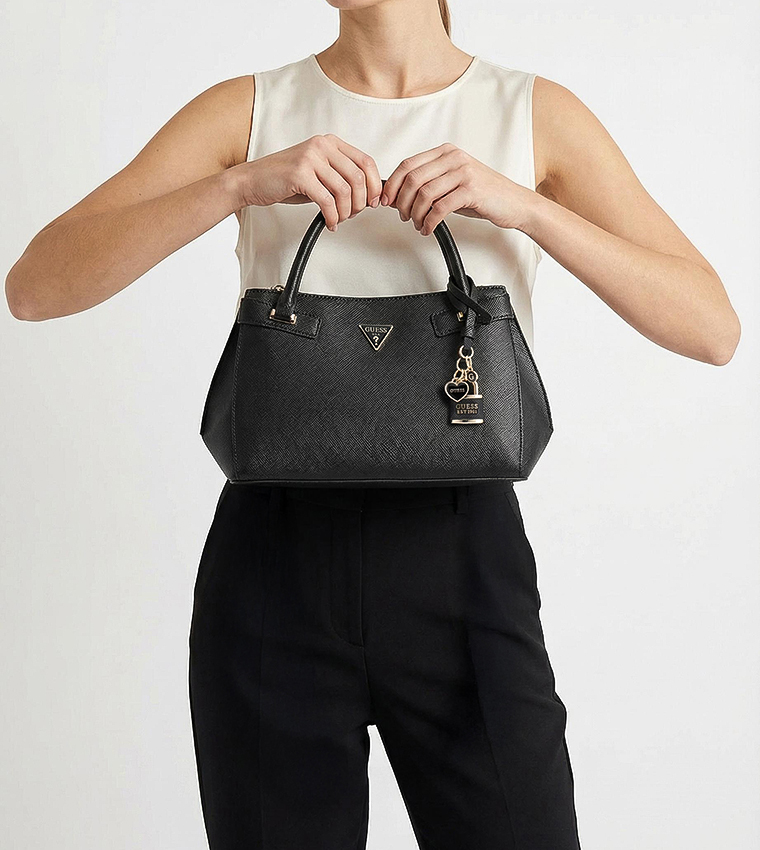 SERENOVA Textured Girlfriend Satchel Bag