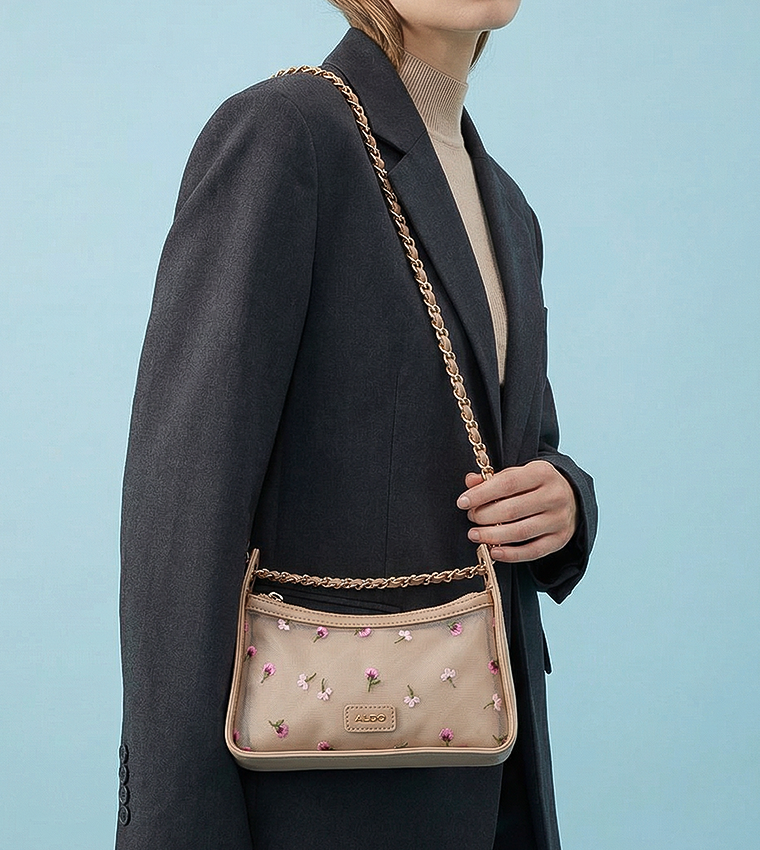 VICTORIANBELLE Embroidered Shoulder Bag