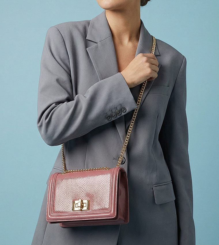 VYVIANA Textured Crossbody Bag