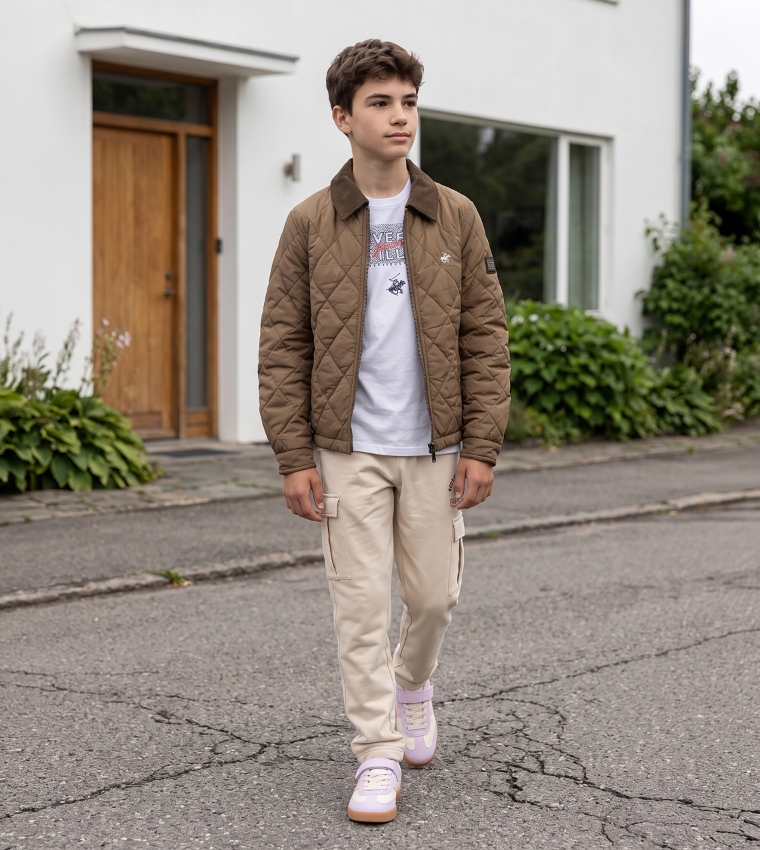 Beverly Hills Polo Club  Jackets - Brown Jackets