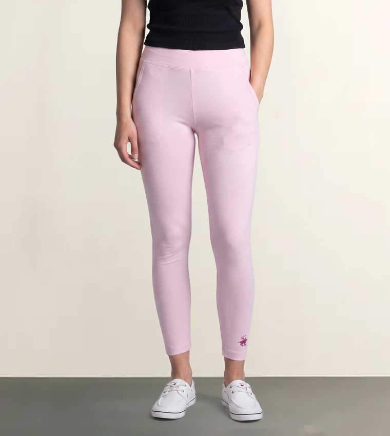 Solid Slim Fit Leggings