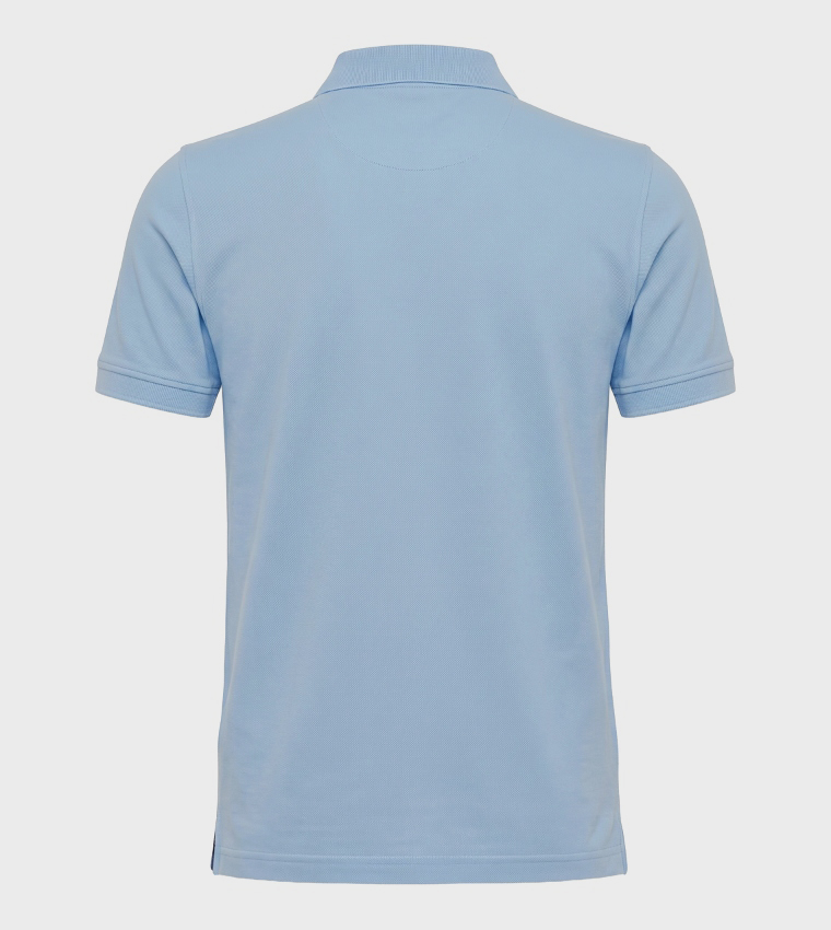 Logo Detail Short Sleeves Polo T-Shirt