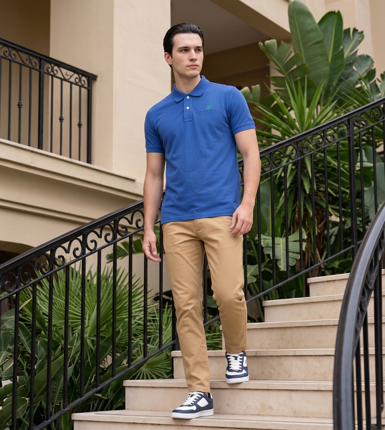 Logo Detailed Regular Fit Polo T-Shirt