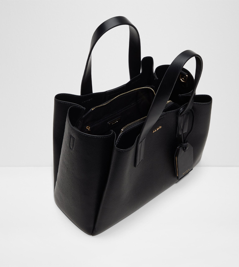 AKILAH Textured Satchel Bag