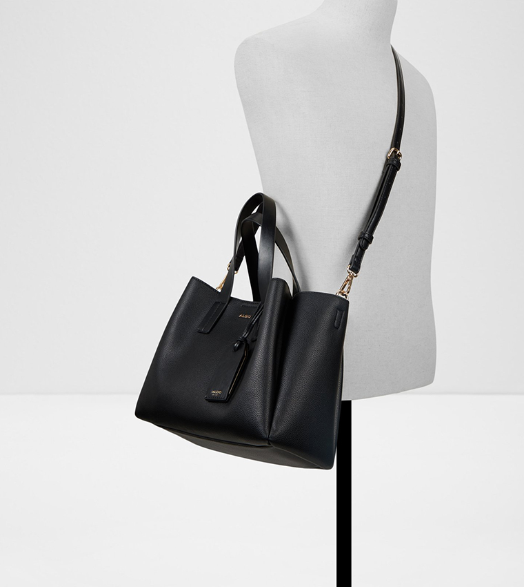 AKILAH Textured Satchel Bag