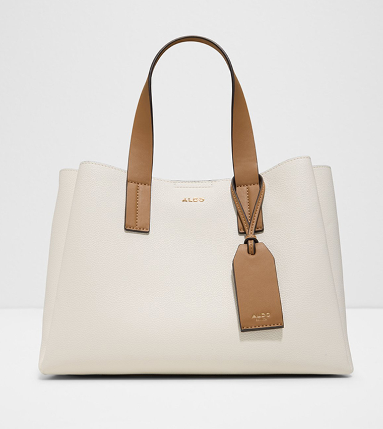 AKILAH Textured Satchel Bag
