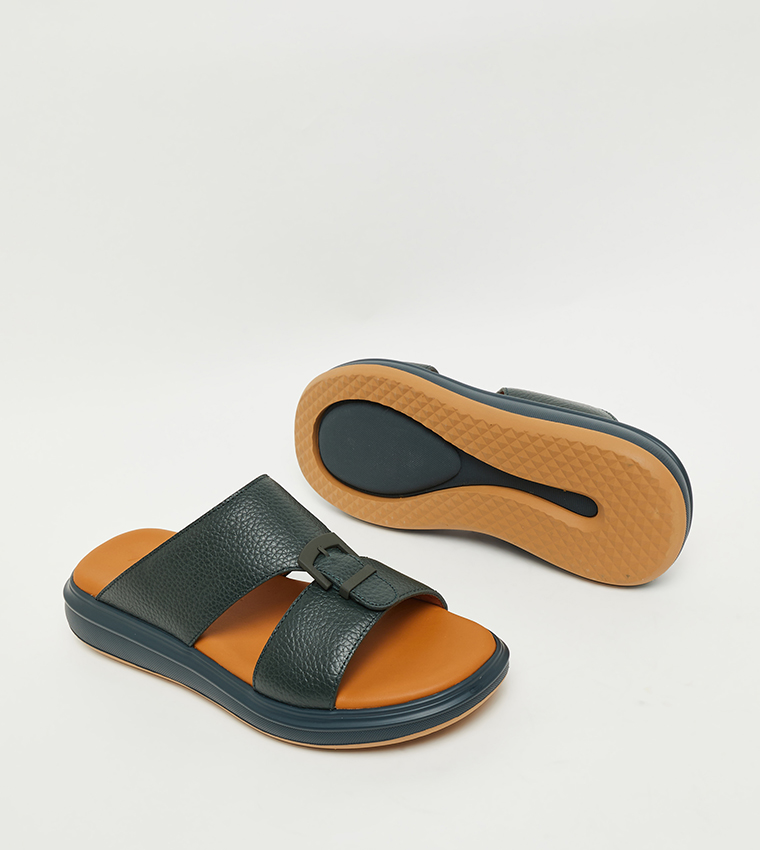 Aldo  Arabic Sandals - Green Arabic Sandals
