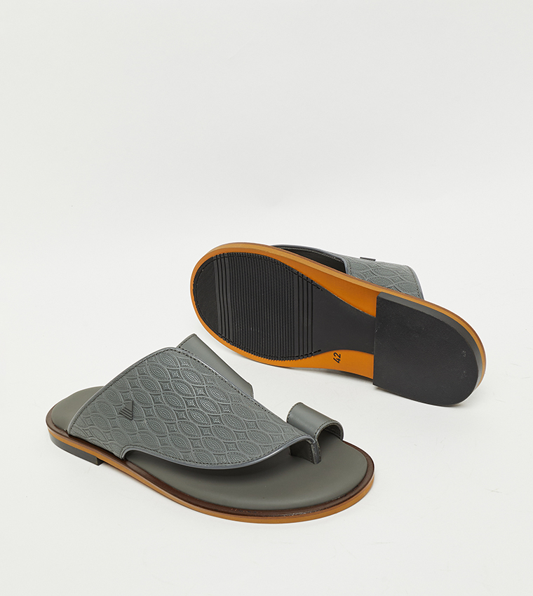 Aldo  Arabic Sandals - Grey Arabic Sandals