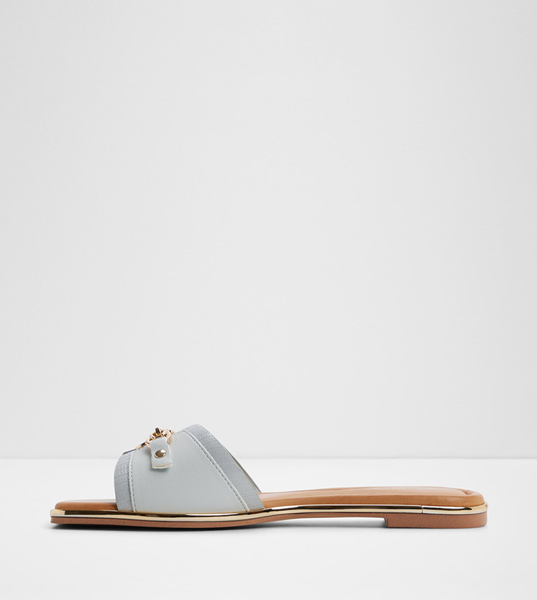 Aldo  Flat Sandals - Blue Flat Sandals