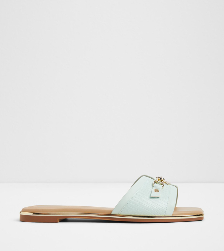 ألدو  الصنادل المسطحة - أخضر Flat Sandals