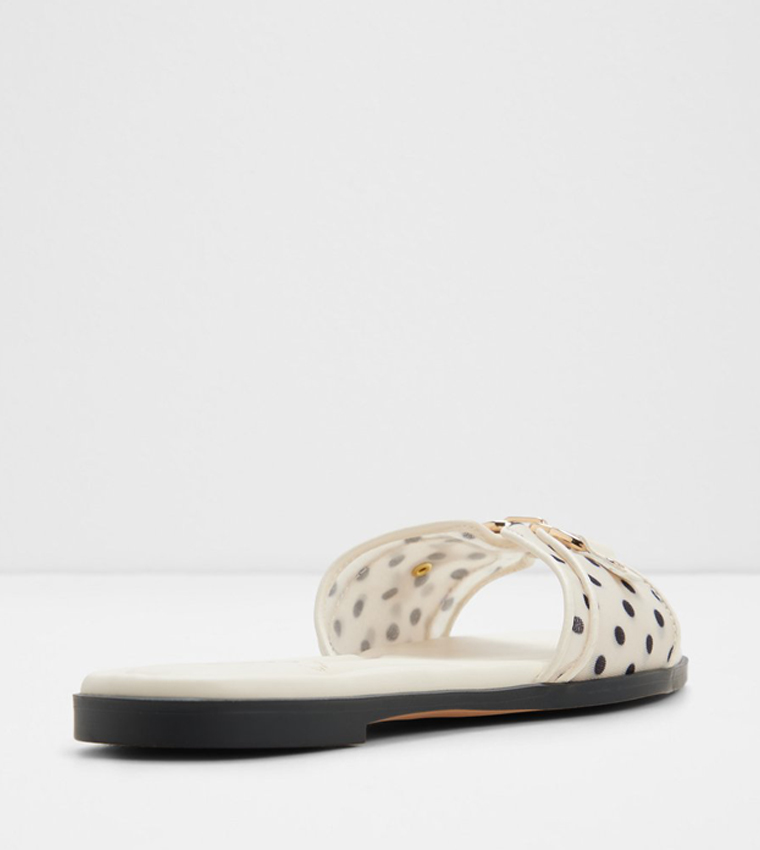 ألدو  الصنادل المسطحة - أبيض Flat Sandals
