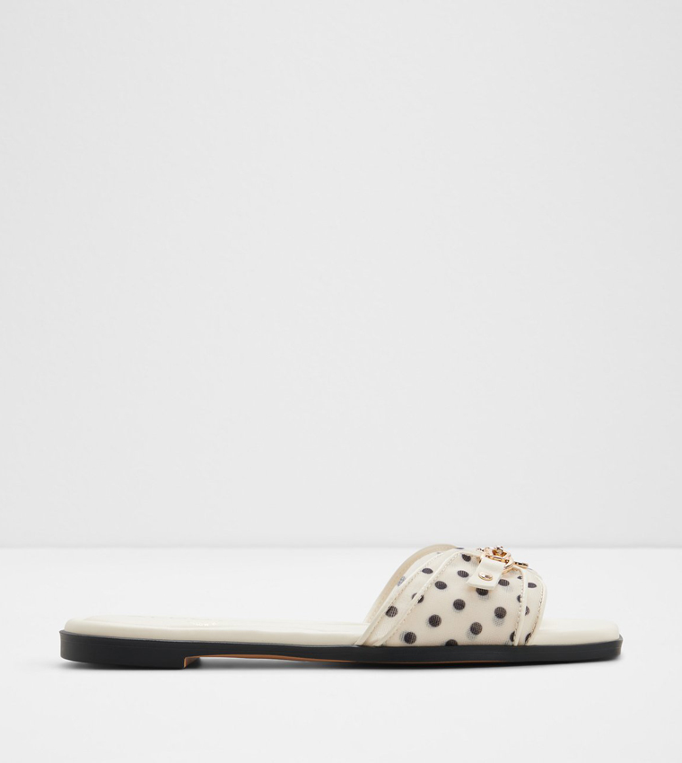 ألدو  الصنادل المسطحة - أبيض Flat Sandals