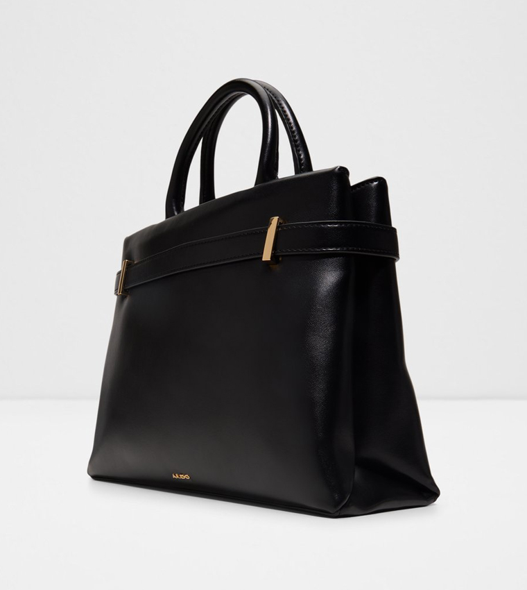 ALICIE Textured Satchel Bag