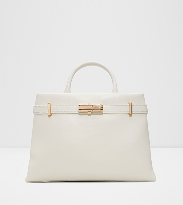 ALICIE Textured Satchel Bag