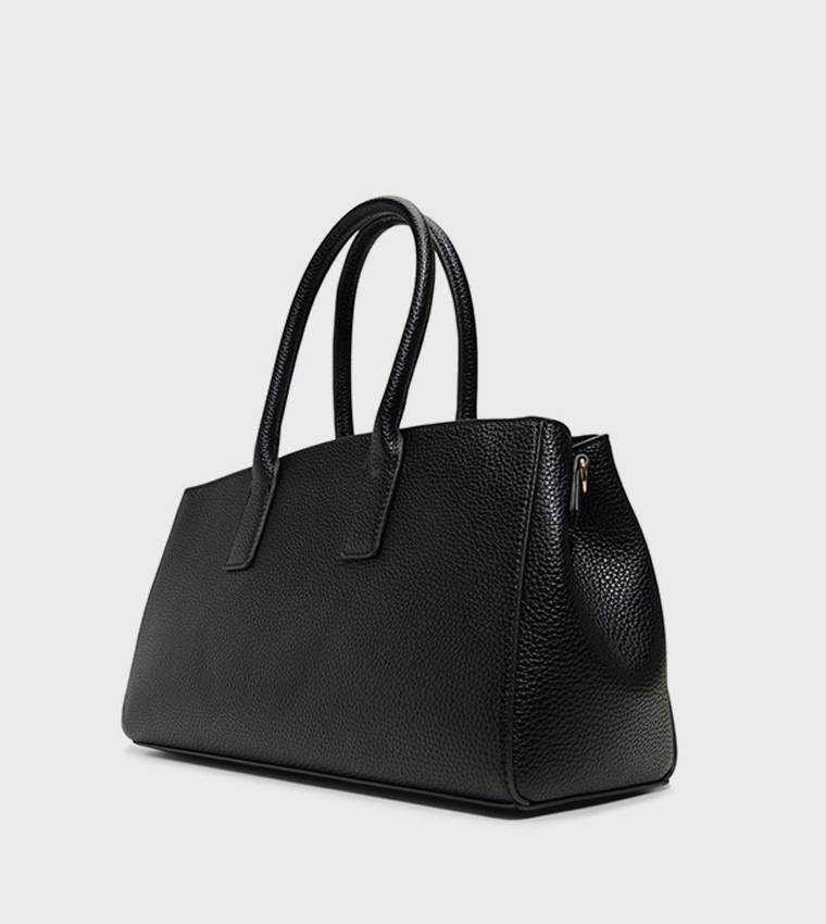 ALURA Textured Satchel Bag