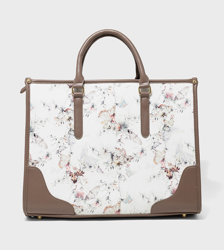 Amica  Tote Bags - White Tote Bags