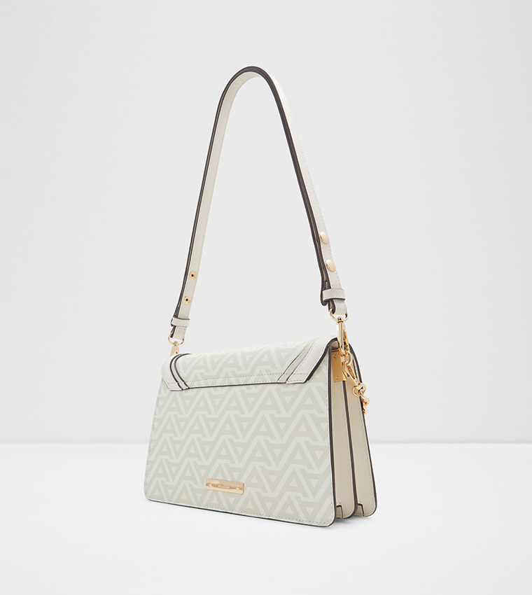 AMDOUNA Monogram Flap Shoulder Bag